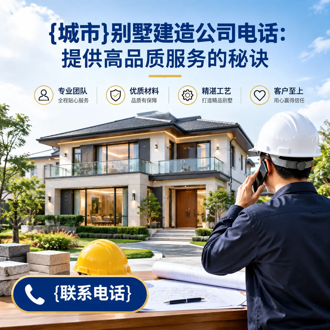 福泉别墅建造公司电话：提供高品质服务的秘诀