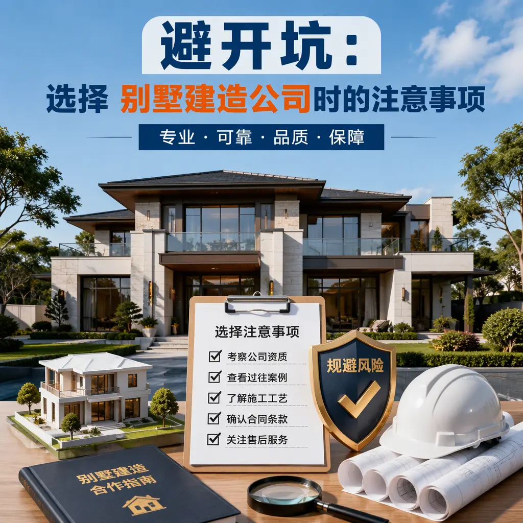 避开坑：选择 福泉 别墅建造公司时的注意事项