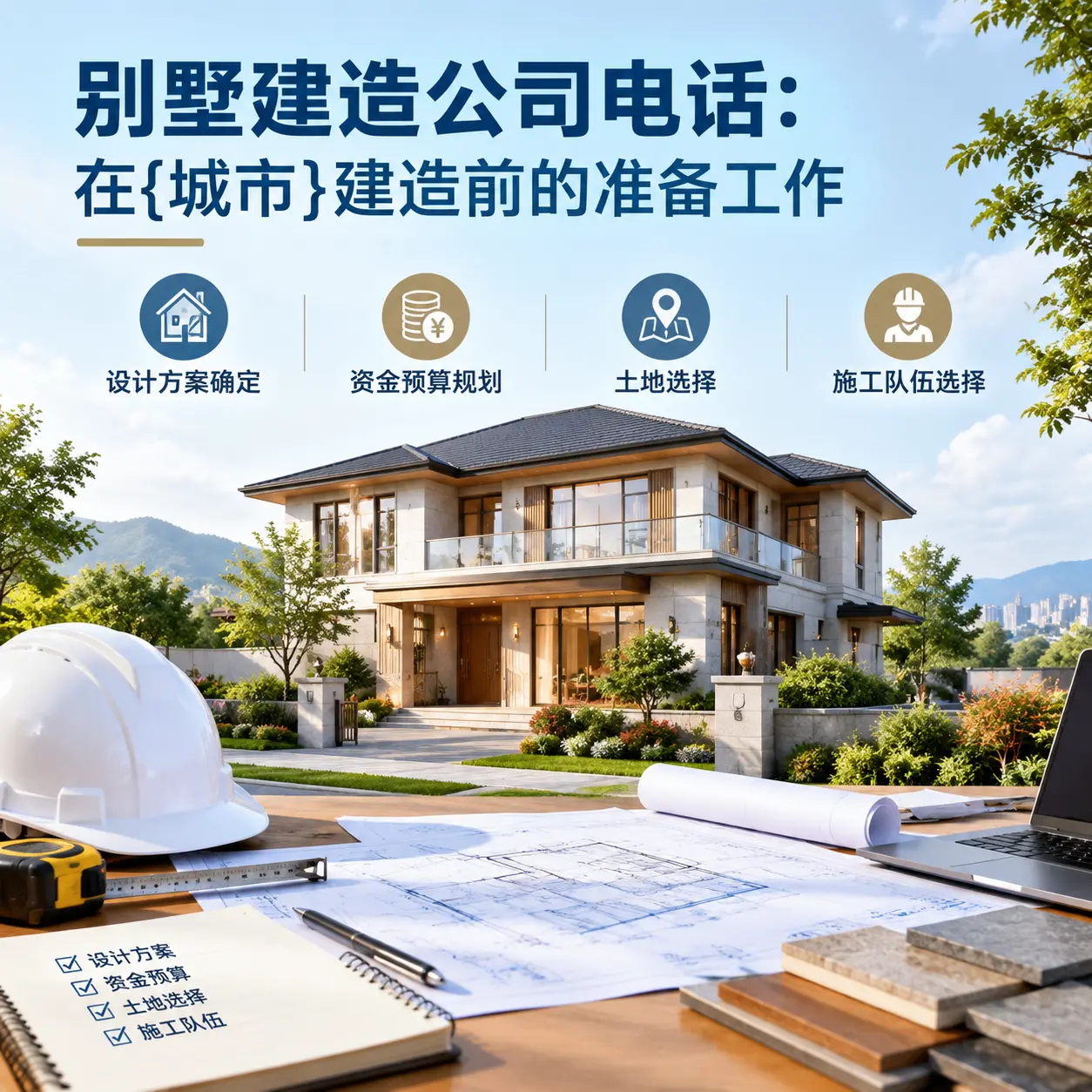 别墅建造公司电话：在福泉建造前的准备工作