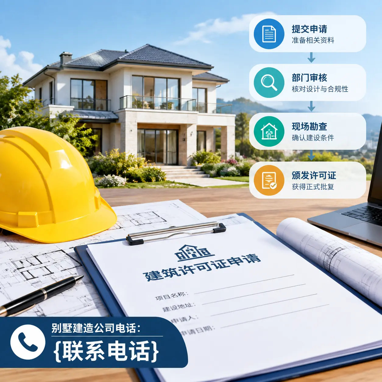 别墅建造公司电话：在福泉建造前的准备工作
