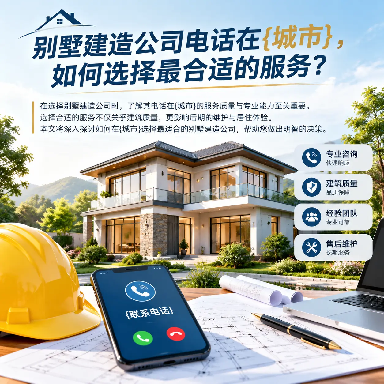 别墅建造公司电话在福泉,如何选择最合适的服务?