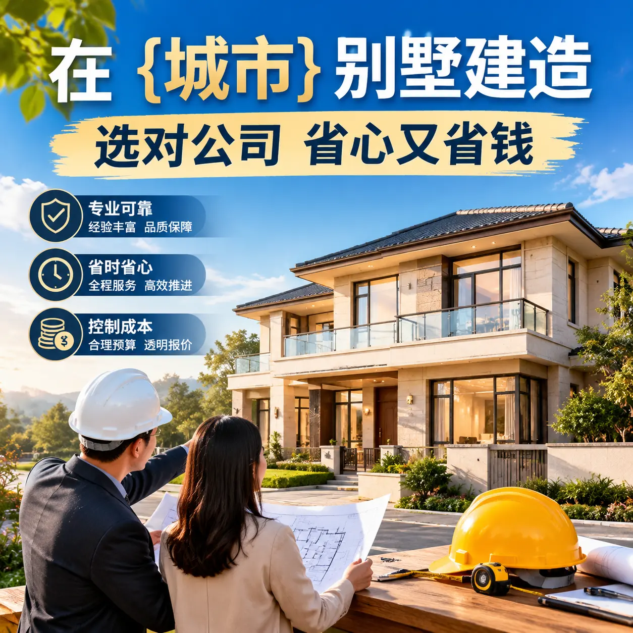 在 福泉 别墅建造，选对公司省心又省钱