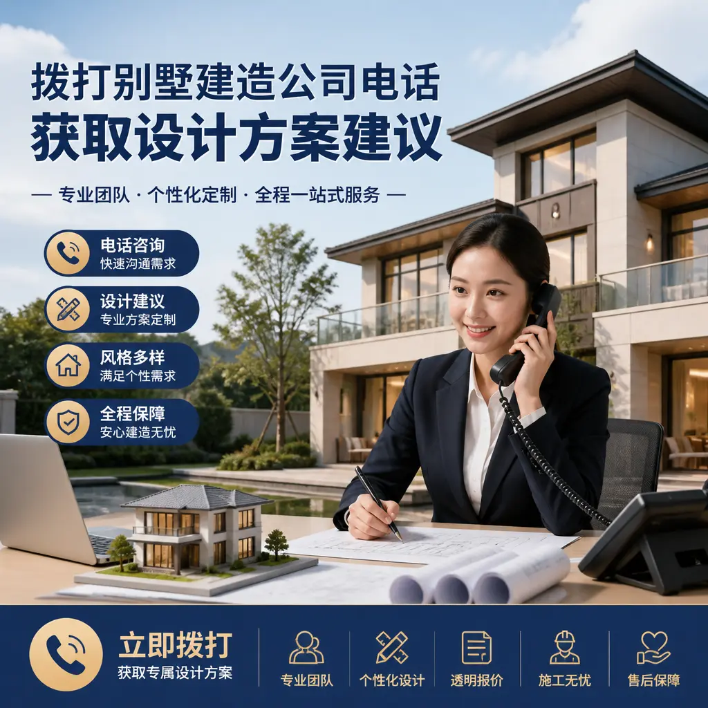 拨打福泉别墅建造公司电话,获取设计方案建议