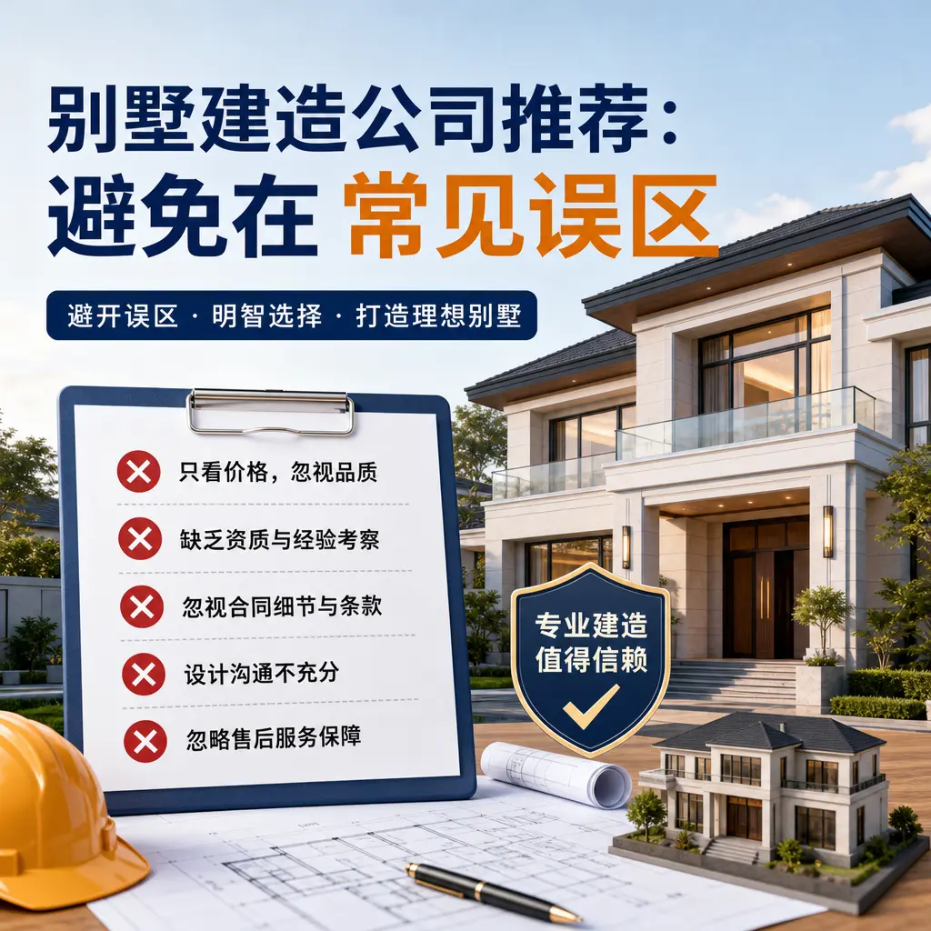 别墅建造公司推荐:避免在 福泉 的常见误区